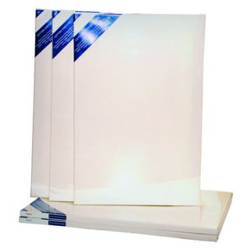 254 x 305mm Primed Stretch Canvas