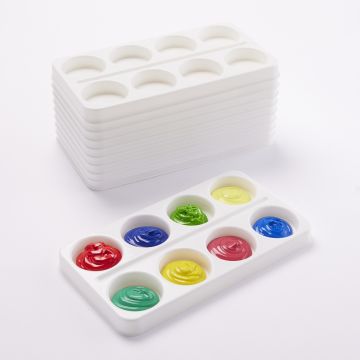 8 Well Paint Palette