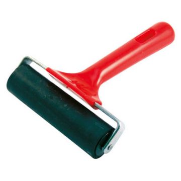 Lino Roller 100mm wide Red/Black