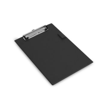 A5 PVC Covered Clipboard Black