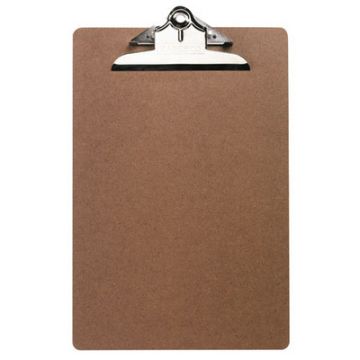 A4+ Hardboard Clipboard Brown