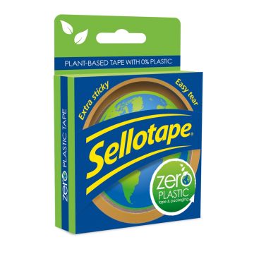 24mm x 30m Zero Plastic Sellotape