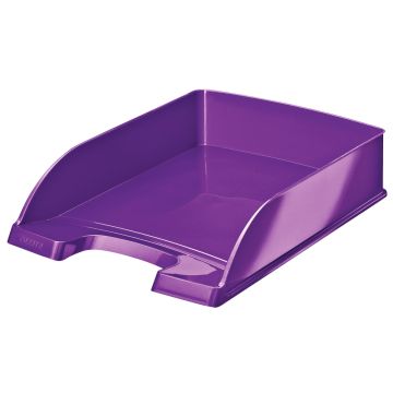 WOW Letter Tray Plus Purple