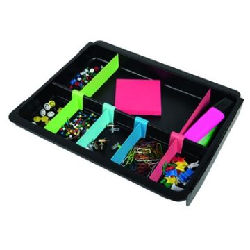 Adjustable Drawer Insert Black