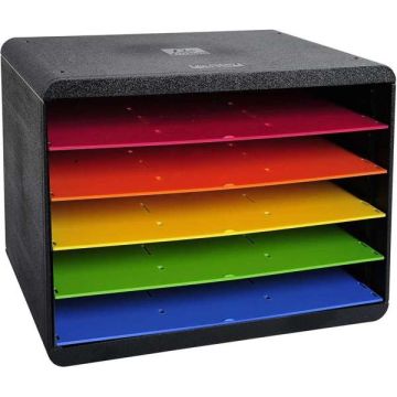 A4+ Harlequin Landscape Sorter 5 Shelves