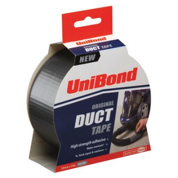 Silver Cloth Tape 50mm x 25m