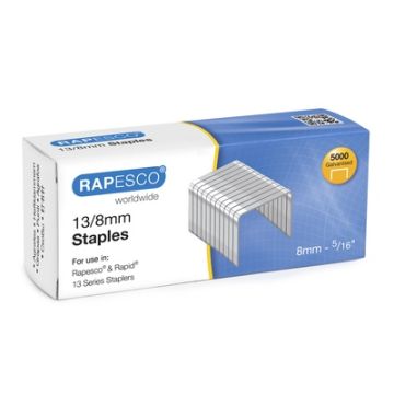 Rapesco Staples 13/8mm Box of 5000