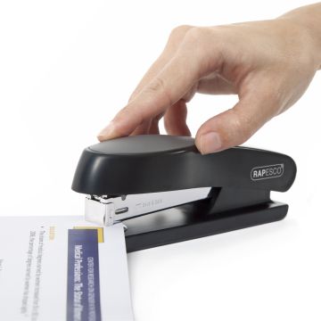 Rapesco Manta Ray Full Strip Stapler Black
