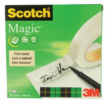 25mm x 66m Scotch 810 Magic Tape