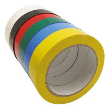 25mm x 66m Coloured Vinyl Tape Black