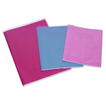8" x 6.5" Clear Plastic Exercise Book Covers Pack of 100