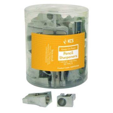 KCS 1 Hole Metal Sharpeners Tub of 50