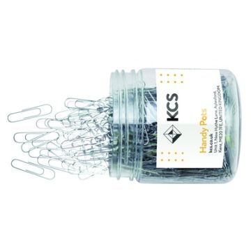 KCS Large Paperclips 32mm Tub of 500