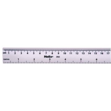 Metre Rule White Pack of 10