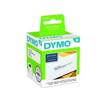 DYMO Labels for DYMO Label Printer 89x28mm Pack of 2
