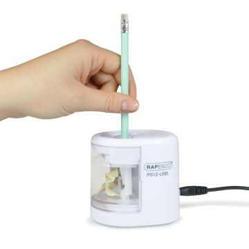 Rapesco USB Pencil Sharpener White
