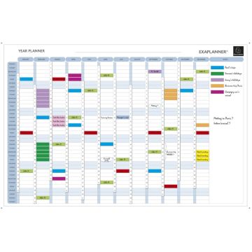 Drywipe Magnetic Year Planner