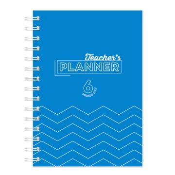 A5 Teachers Academic Planner 6 Period