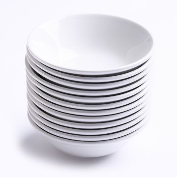 Porcelain Oatmeal Bowl Dia170mm White Pack of 12