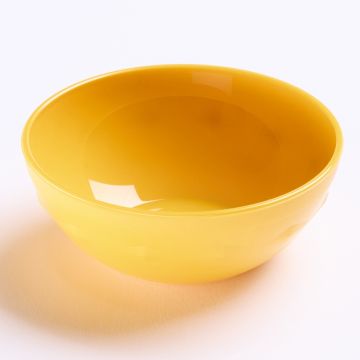 Polycarbonate Bowl Yellow Dia100mm