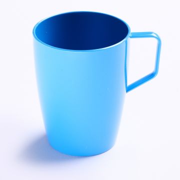Polycarbonate Handled Beaker Blue 28cl