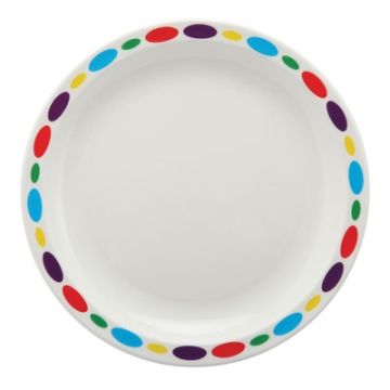 Polycarbonate Pebbles Plate Assorted