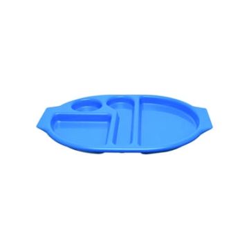 Polycarbonate Meal Tray Large Blue