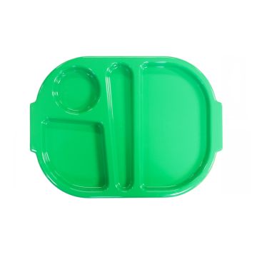 Polycarbonate Meal Tray Small Green