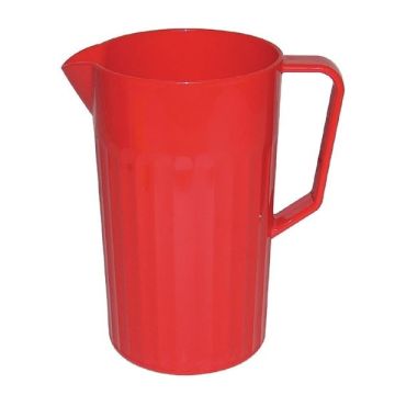 Jug Polycarbonate 1 Litre Red