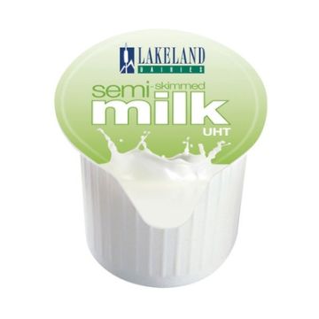 Lakeland Semi-Skimmed Milk Pots Pack of 120