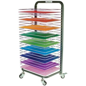Premium 25 Shelf Mobile Drying Rack
