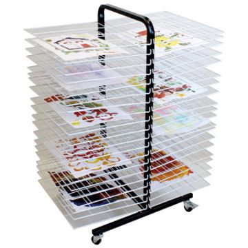Mobile Drying Rack Large 40 shelf