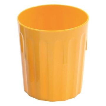 Polycarbonate Tumbler Yellow 200ml Pack of 12
