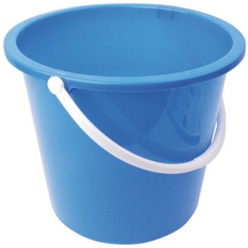 9 Litre Round Buckets Blue