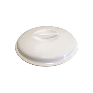 Round Buckets Lid White
