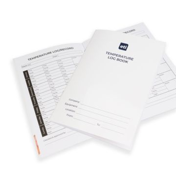 Temperature Record Log Book