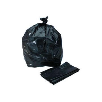 Medium Duty Bin Bags Black 90 Litres Pk of 50