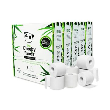Cheeky Panda Bamboo 3 Ply Toilet Roll Pack of 45