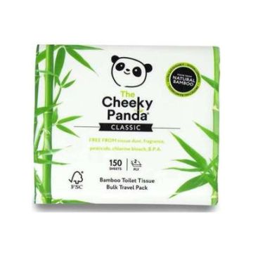 Cheeky Panda  Bamboo Toilet Tissue 3 Ply Pack of 36