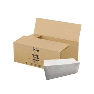 Cheeky Panda 2 Ply Z Fold Bamboo Hand Towels 3000 Sheets