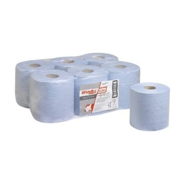 Wypall L20 Essential Centrefeed Roll Blue Pack of 6