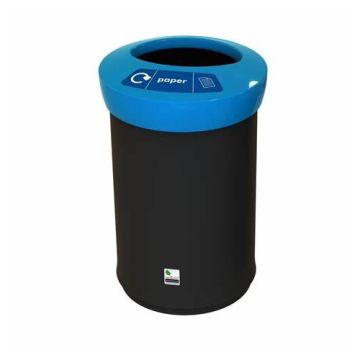 EcoAce Recycling Bin Paper 62 Litres Blue