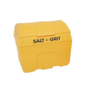Salt and Grit Bin Yellow 400 Litres