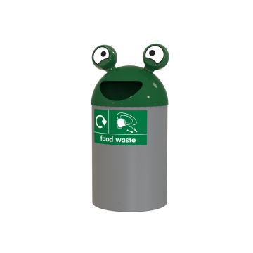 Spacebuddy Food Waste Recycling Bin 84 Litres Dark Green