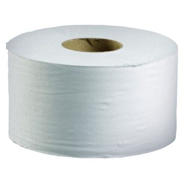 KCS Jumbo 2 Ply Toilet Roll White Pack of 6