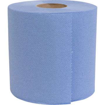 Purely Centrefeed Roll 2 Ply Blue Pack of 6 of 400 Sheets