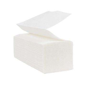 Purely V-Fold Hand Towel White 2 Ply Box of 3000