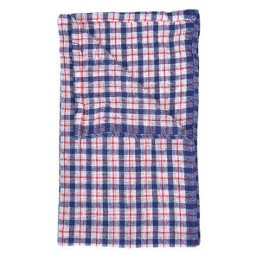 Checked Tea Towel Check Pack of 10