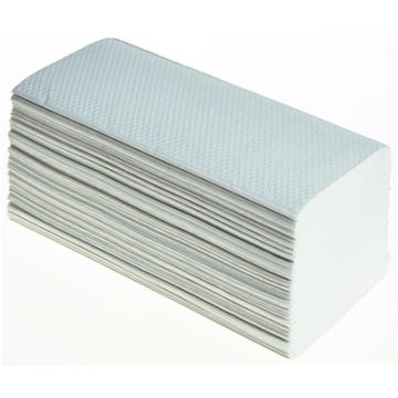 KCS Singlefold Hand Towel White 1 Ply Case of 5000