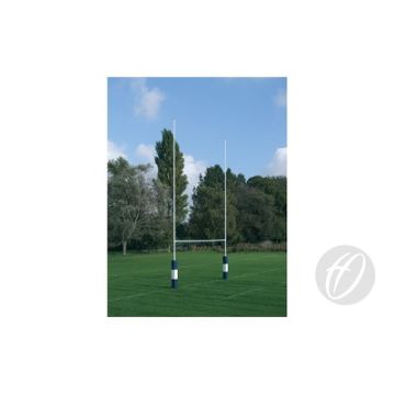 Socketed Steel Rugby Posts 9m